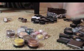 Makeup Declutter - Eyeshadows & Pigments