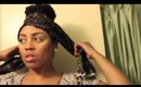 Natural Hair Tutorial| The EZ HIGH BUN!!!