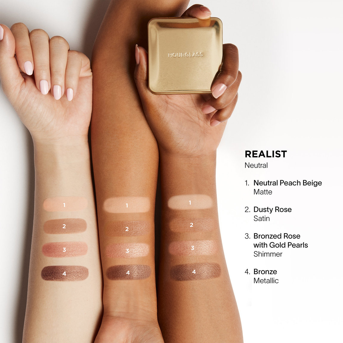 Hourglass Curator Eyeshadow Palette Realist | Beautylish
