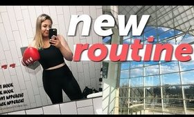 MY NEW ROUTINE! Staying Fit with a 9-5