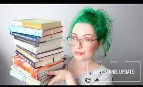 2ND CHANNEL UPDATE! I HAVE A BOOKTUBE NOW! MYREADINGISODD