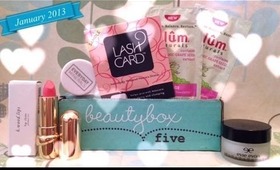 Unboxing BeautyBox5! ✦ January 2013