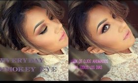 Ojos Ahumados para DIARIO ( Everyday smokey eye)