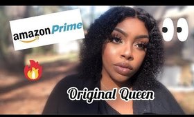 MUST HAVE! | MOST NATURAL KINKY CURLY WIG | FEAT ORIGINAL QUEEN HAIR AMAZON PRIME