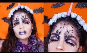 DARK UNICORN Halloween Makeup