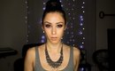 Dramatic Black and Purple Eyeshadow Tutorial| Anastasia Amrezy Palette
