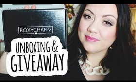 BOXYCHARM UNBOXING January 2016 GIVEAWAY!!!