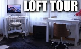 LOFT TOUR + tips to decorating an apartment // Adozie