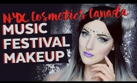 Nyx Cosmetics Canada Music Festival Makeup | VOTE FOR ME