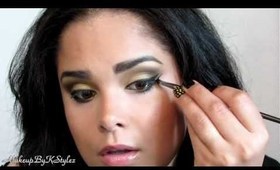 Summer Night Bronze Glow Makeup Tutorial