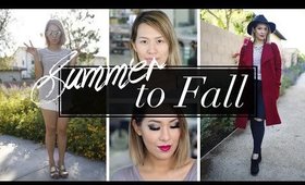 Summer To Fall Makeup & Style Transition | ANNEORSHINE