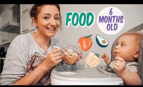 WHAT MY 6 MONTH OLD BOY EATS IN A DAY / HOME MADE BABY FOOD + STORAGE