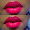 Pink neon lips 