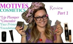 MOTIVES COSMETICS REVIEW AND 1ST IMPRESSION PART 1