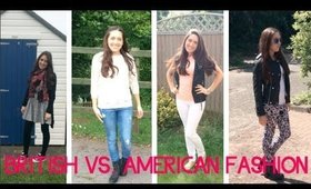 British vs American Fashion | Collab w/ Lindsay Marie | Laura Black