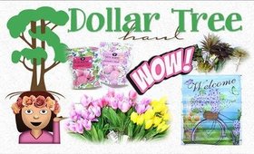 Dollar Tree Haul #6 | Spring Goodies & Catching Up Mar 2019 | PrettyThingsRock