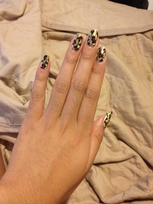 Just put on some minx nail wraps. 