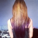 Purple Dip-Dyed Ends!