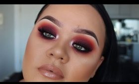 Deep Sunset Smokey Eyes | Makeupwithjah