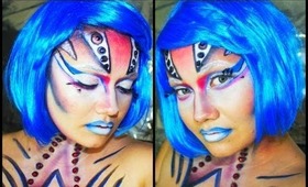 FUTURISTIC ALIEN - NYX FACEAWARDS 2013