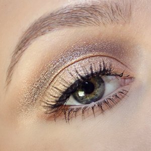 Used light bronze on the lid and sable and espresso in the crease! 