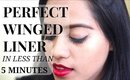 PERFECT WINGED LINER IN LESS THAN 5 MINUTES