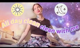 ULTIMATE WHOLE HOUSE CLEAN WITH ME 🧹✨ + GRWM + Meditation + New Moon Ritual