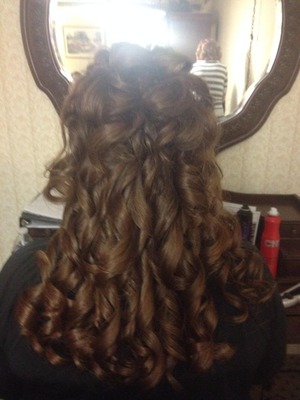 elegant curls by Christy Farabaugh  