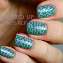 Reverse striping tape nails