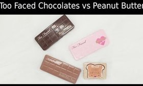 Too Faced Chocolate Palettes Comparison