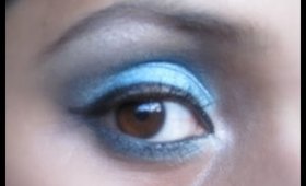 Blue Smokey eye makeup tutorial - smokey eyes makeup, eye makeup smokey eye makeup