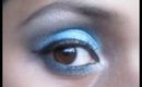 Blue Smokey eye makeup tutorial - smokey eyes makeup, eye makeup smokey eye makeup