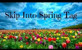 Skip Into Spring Tag