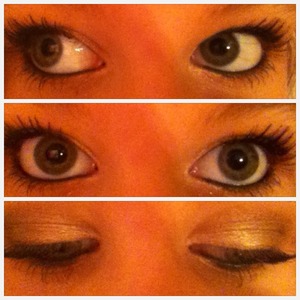 This is my eye makeup for the day :) what do you think?