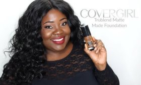CoverGirl Trublend Matte Made Foundation "D80-Soft Sable"