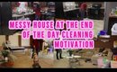 MESSY HOUSE AT THE END OF THE DAY//CLEANING MOTIVATION//SPEED CLEANING 2020