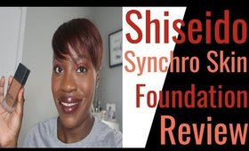 Shiseido Synchro Skin Foundation Wear Test & Review