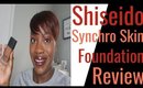 Shiseido Synchro Skin Foundation Wear Test & Review
