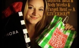 Sephora, Target, & Bath & Body Works Haul ++ Fall Inspired GIVEAWAY!!