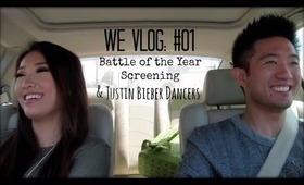 WE VLOG #01: Battle of the Year Screening & Justin Bieber Dancers