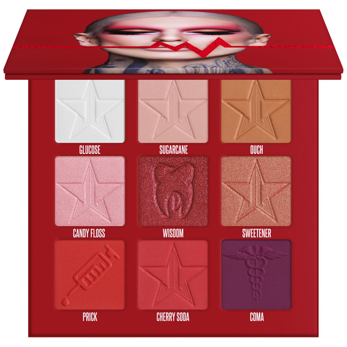 Jeffree Star Cosmetics Mini Blood Sugar Palette |