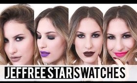 Jeffree Star Velour Liquid Lipstick Lip Swatches ♡ JamiePaigeBeauty