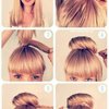 Cute and easy hair style 