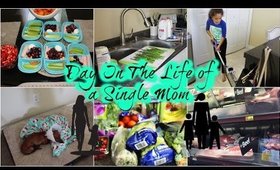 SNACK PREP, CLEANING, GROCERY HAUL & COOKING | DITL SINGLE MOM VLOG