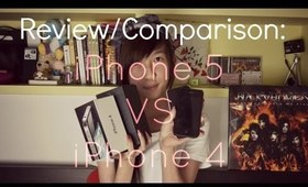 Review/Comparison: iPhone 5 VS iPhone 4 • MichelleAKJ/MichelleAXOXO ☠