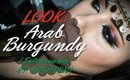 ✿ LOOK: Arab Burgundy || Paleta RODEO BELLE (Zoeva) + Extensiones VP FASHION ✿