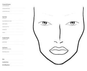 Mac Face Chart