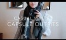 Five Casual Winter Capsule Outfits
