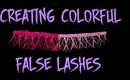 Toxxxic-tastic Halloween Series: Creating Colored Lashes