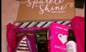 DECEMBER 2013 BIRCHBOX "WILL I STOP?"